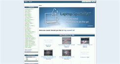 Desktop Screenshot of laptopspecialist.com.my