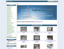 Tablet Screenshot of laptopspecialist.com.my